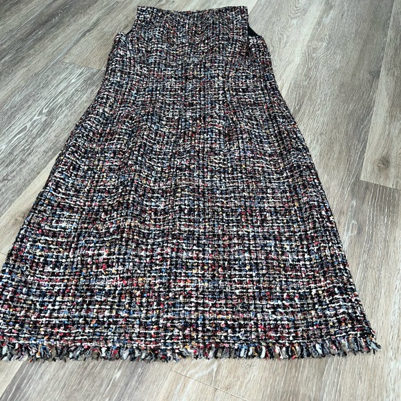 Talbots Tweed Sleeveless Dress multi-colored Size 2 - Picture 9 of 10